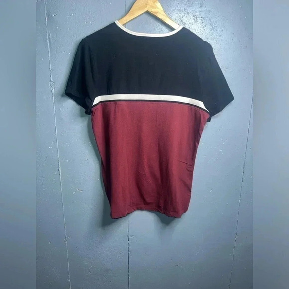Harley Davidson Burgundy and Black Zip Up
Colorblock Tee - Picture 2 of 3